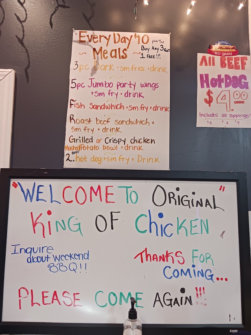 The Original King Of Chicken | restaurant | 4424 W Lisbon Ave, Milwaukee, WI 53208, USA | 4148080039 OR +1 414-808-0039