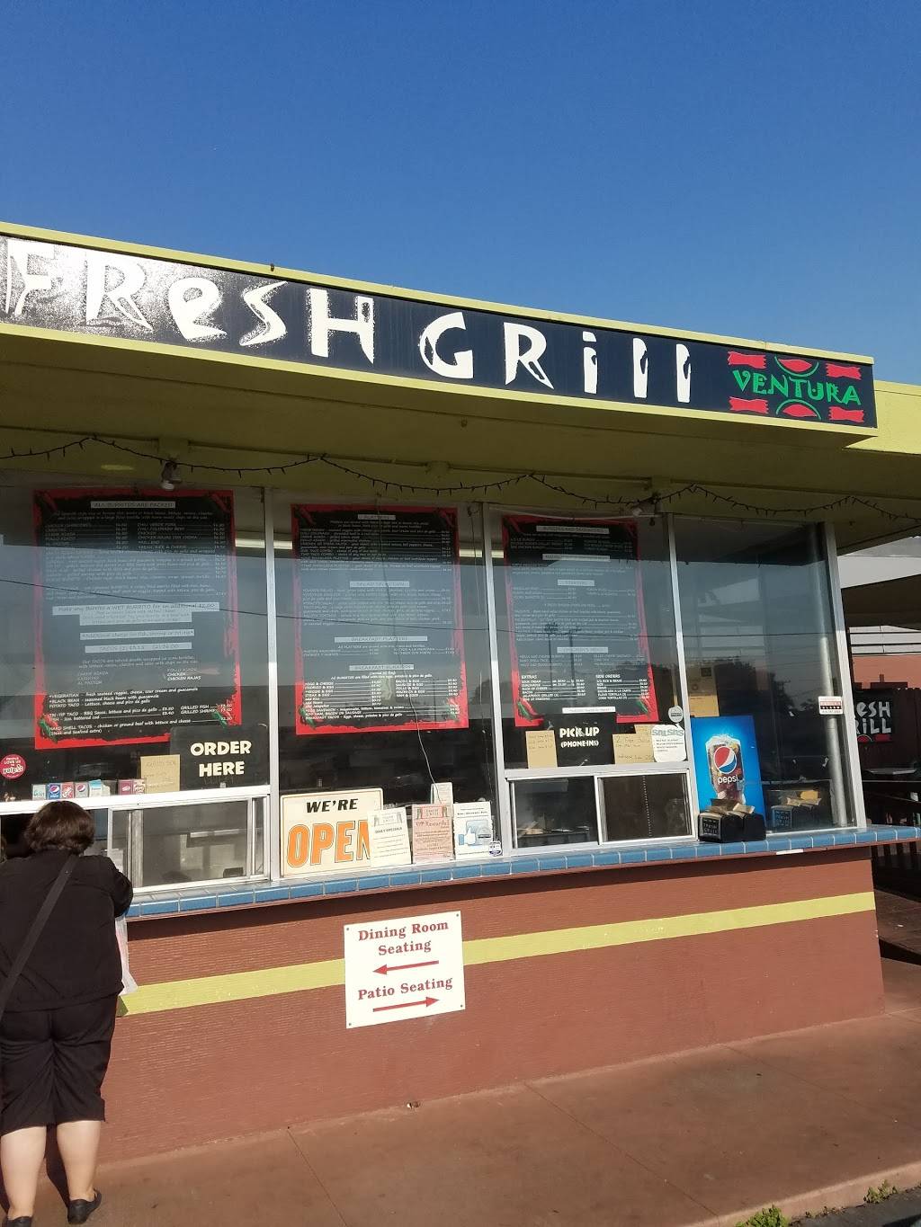 Fresh Grill Ventura | restaurant | 1876 E Main St, Ventura, CA 93001, USA | 8056537276 OR +1 805-653-7276