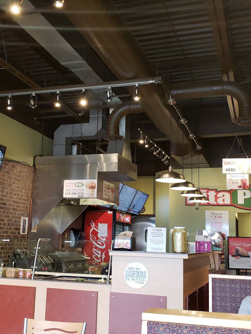 Pita Pit | restaurant | 1020 Ottawa St N, Kitchener, ON N2A 3Z3, Canada | 5192087482 OR +1 519-208-7482