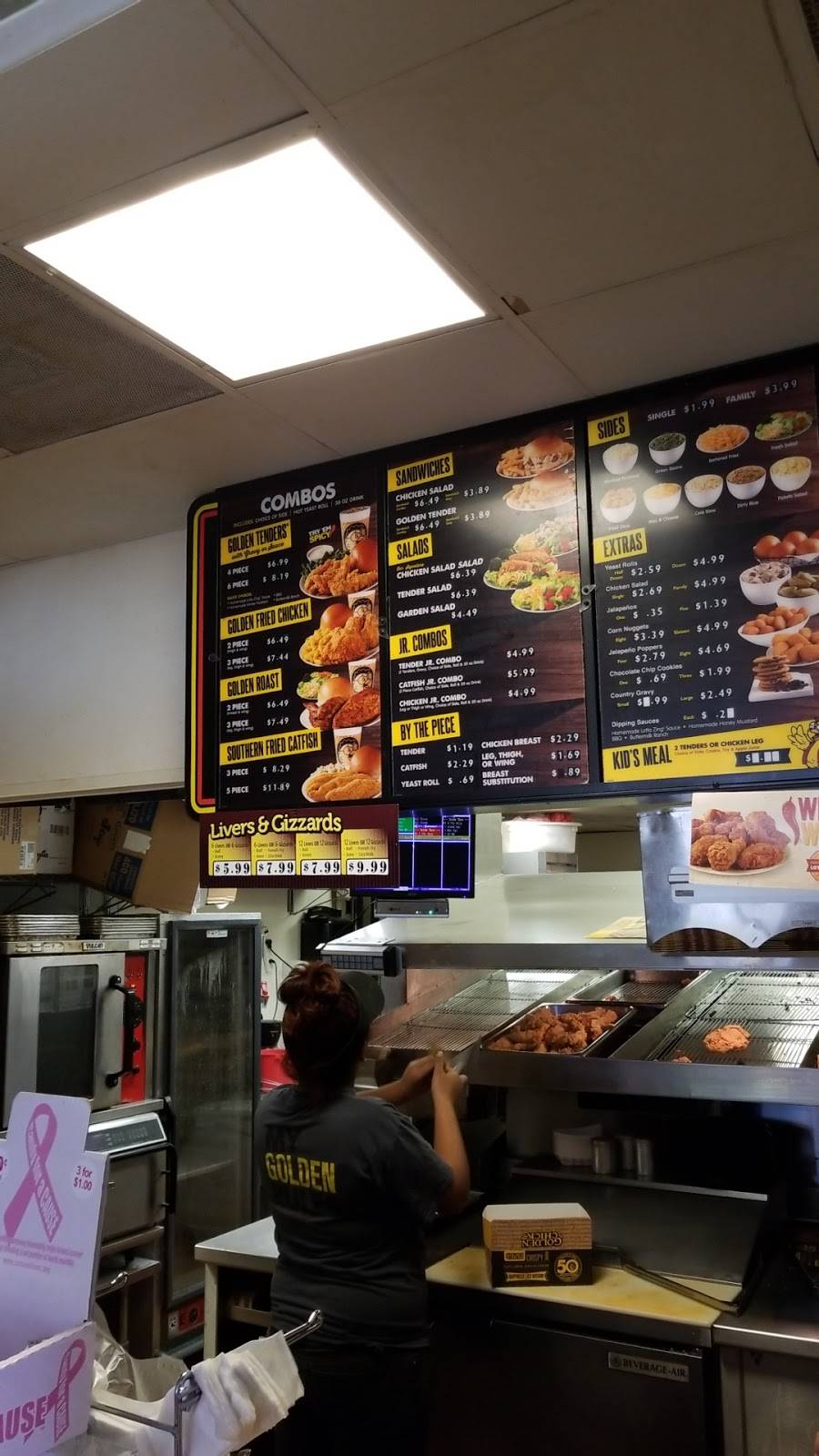 Golden Chick | meal takeaway | 179 N Valley Pkwy, Lewisville, TX 75067, USA | 9724362400 OR +1 972-436-2400