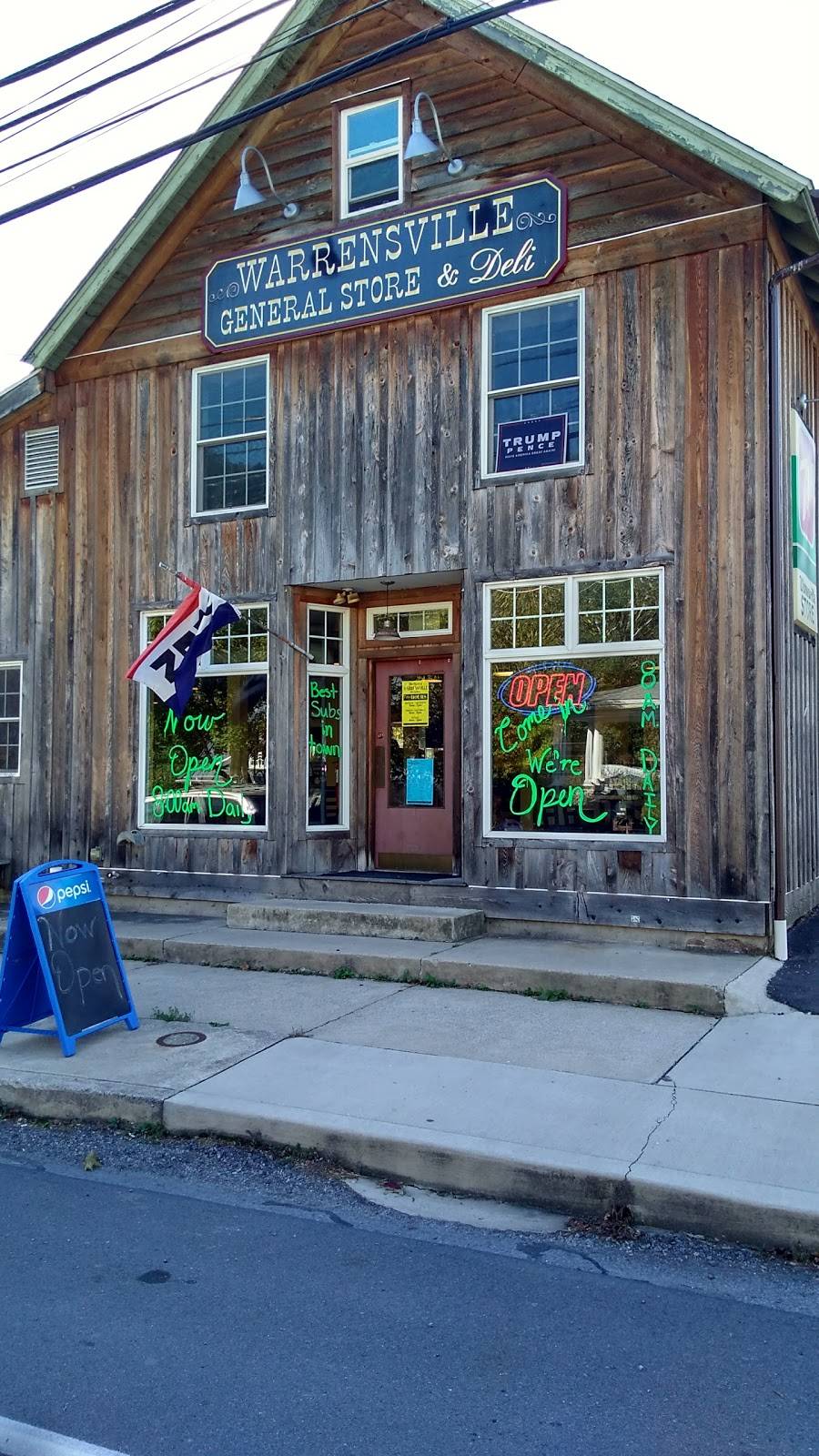 Warrensville General Store | restaurant | 5849 Warrensville Rd, Williamsport, PA 17701, USA | 5704352273 OR +1 570-435-2273