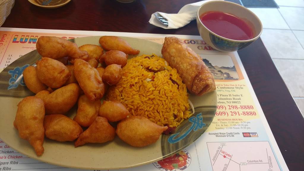 Gold Garden | restaurant | 23203 Columbus Rd, Columbus, NJ 08022, USA | 6092988880 OR +1 609-298-8880