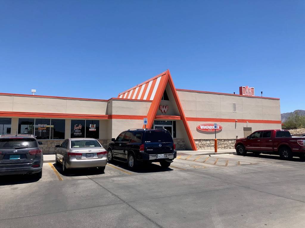 Whataburger | restaurant | 7057 S Desert Blvd, Canutillo, TX 79835, USA | 9158772445 OR +1 915-877-2445
