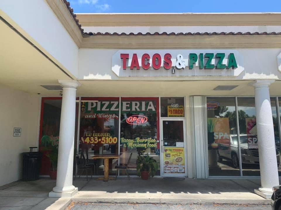 Chicos Tacos and Pizza | restaurant | 7110 S Military Trail, Lake Worth, FL 33463, USA | 5614335100 OR +1 561-433-5100