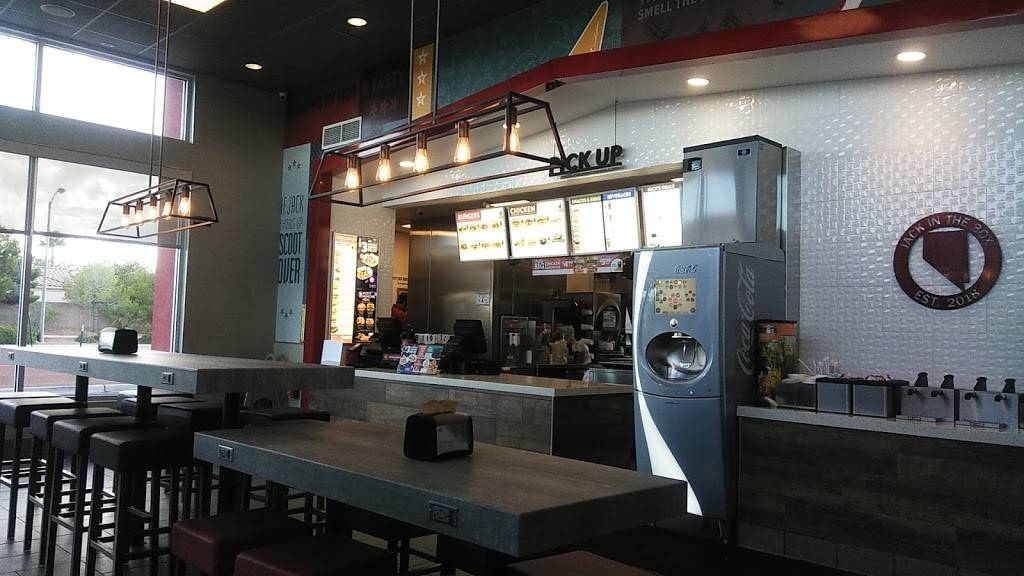 Jack in the Box | restaurant | 4570 W Cactus Ave, Las Vegas, NV 89141, USA | 7027360005 OR +1 702-736-0005