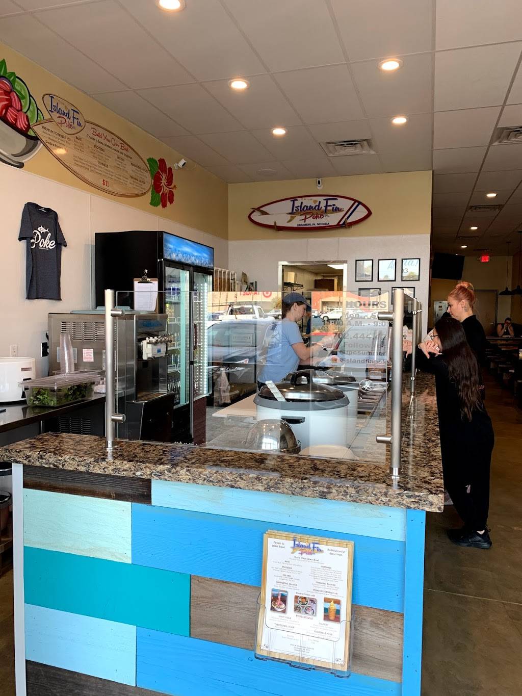 Island Fin Poke Co - Summerlin | restaurant | 8780 W Charleston Blvd, Las Vegas, NV 89117, USA | 7024444240 OR +1 702-444-4240