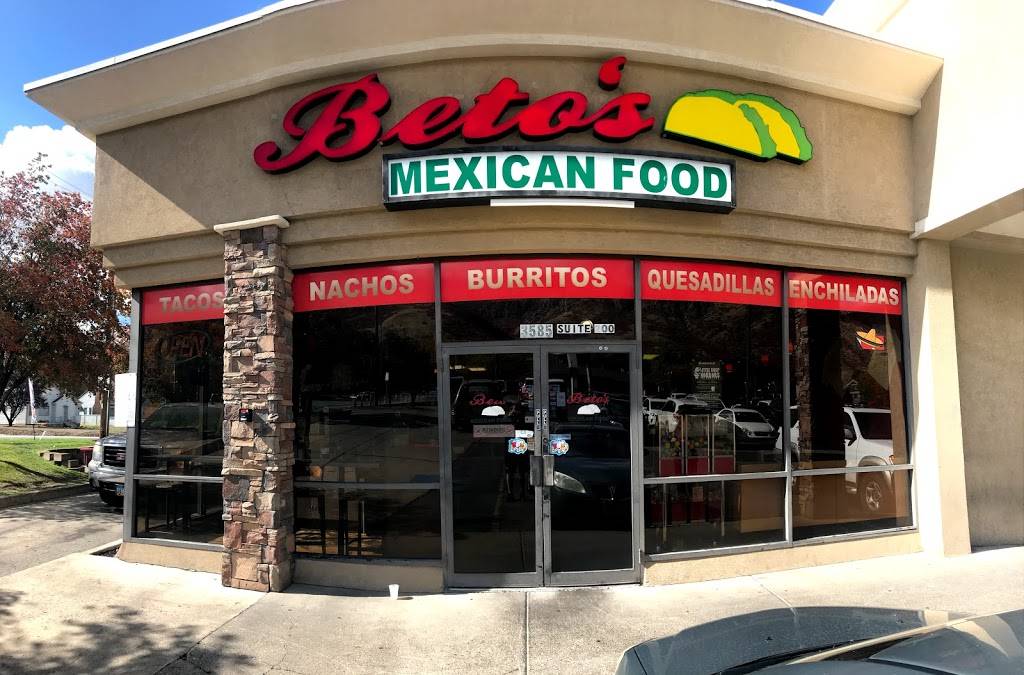 Betos Mexican Food | restaurant | 3585 Harrison Blvd, Ogden, UT 84403, USA | 8016210491 OR +1 801-621-0491