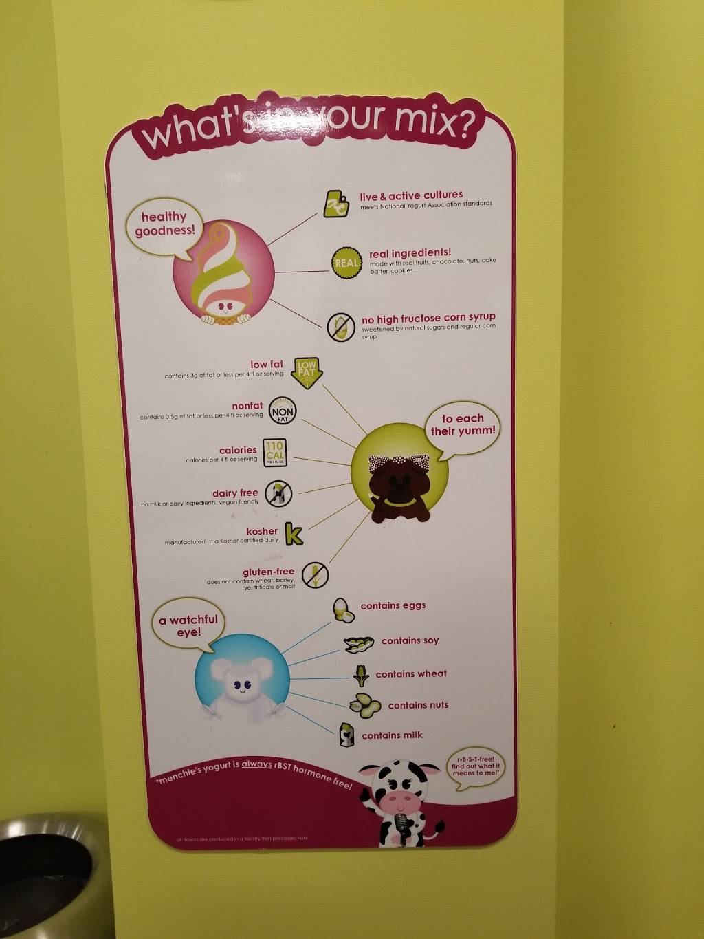 Menchies Frozen Yogurt | restaurant | 47 Hamilton St, Dobbs Ferry, NY 10522, USA | 9146931236 OR +1 914-693-1236