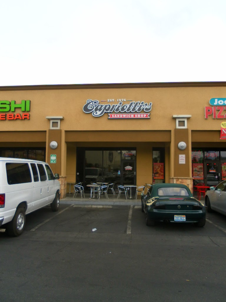 Capriottis Sandwich Shop | restaurant | 4480 Paradise Rd, Las Vegas, NV 89169, USA | 7027366166 OR +1 702-736-6166