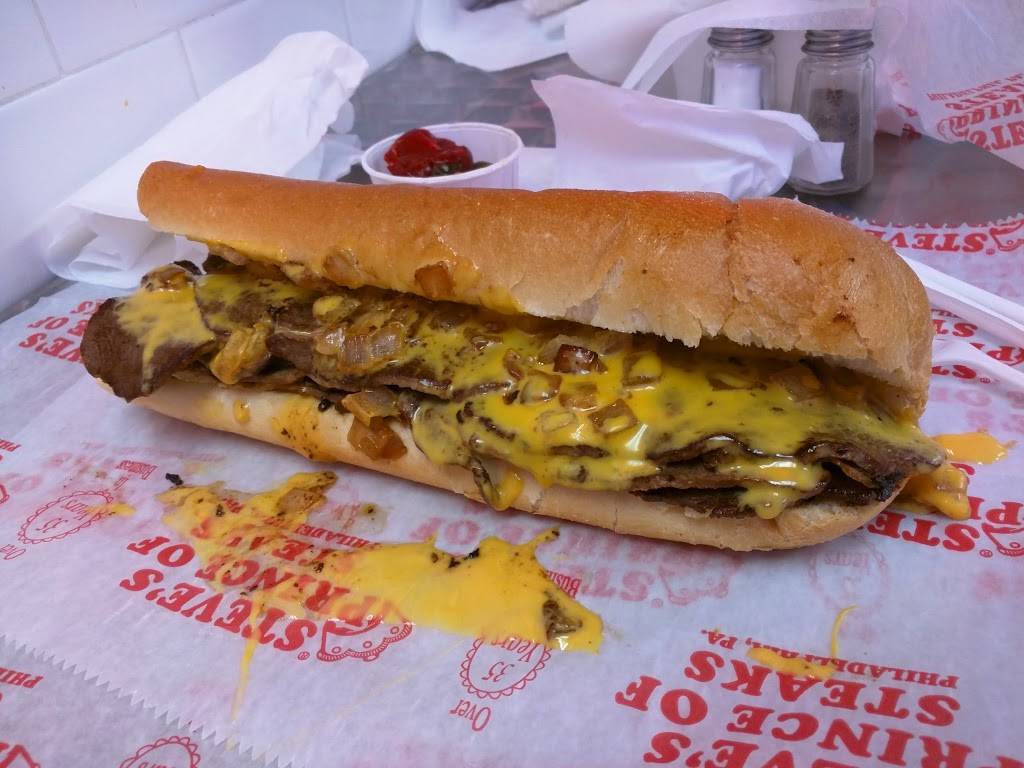 Steves Prince of Steaks | meal takeaway | 41 S 16th St, Philadelphia, PA 19102, USA | 2159726090 OR +1 215-972-6090