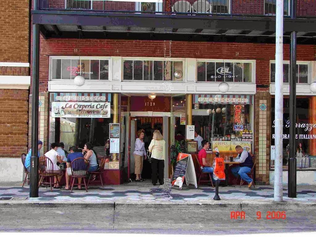 La Creperia Cafe @ Ybor City | cafe | 1729 E 7th Ave, Tampa, FL 33605, USA | 8132489700 OR +1 813-248-9700