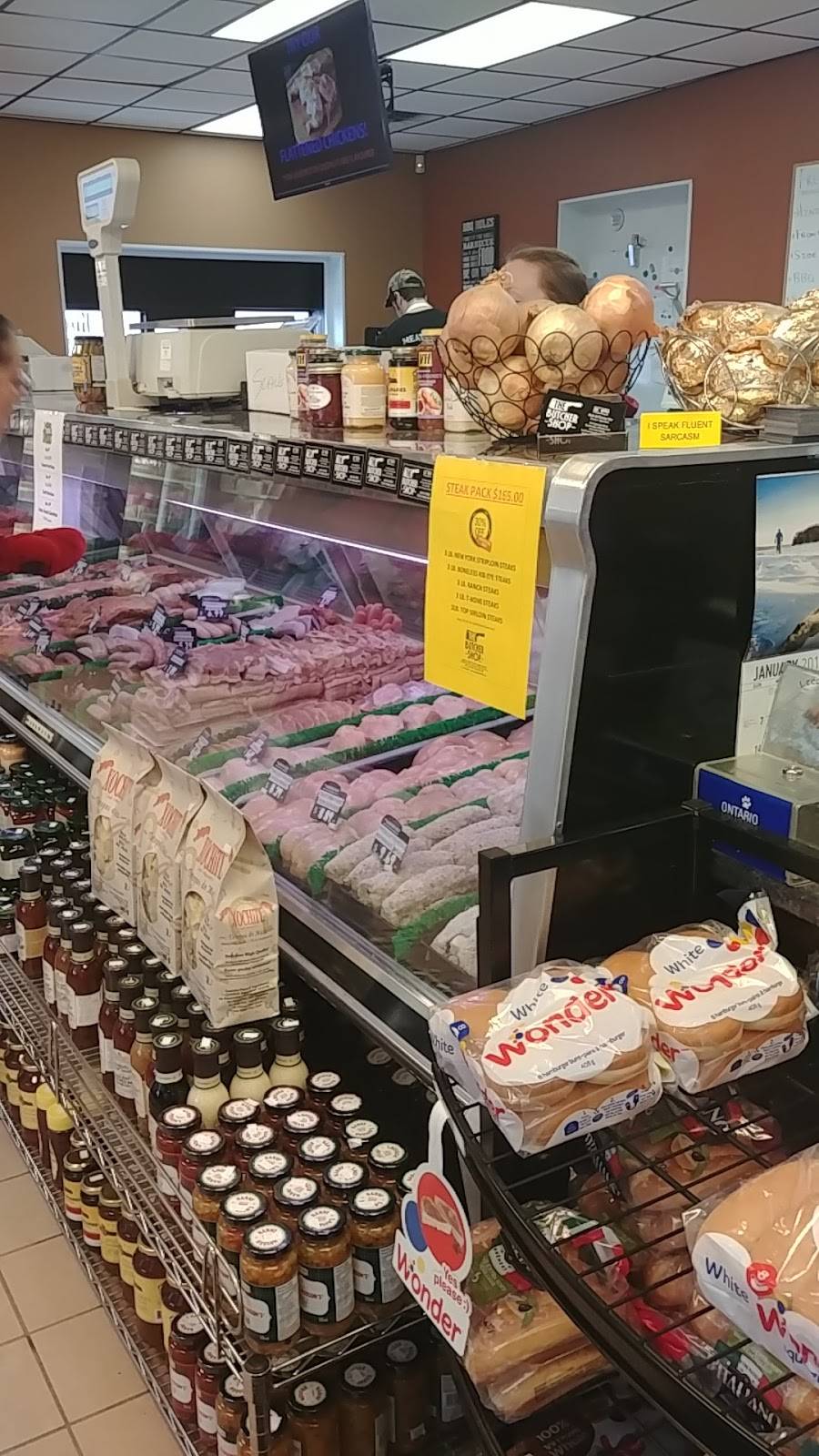 The Butcher Shop | restaurant | 595 Stewart Blvd, Brockville, ON K6V 7H2, Canada | 6133420664 OR +1 613-342-0664