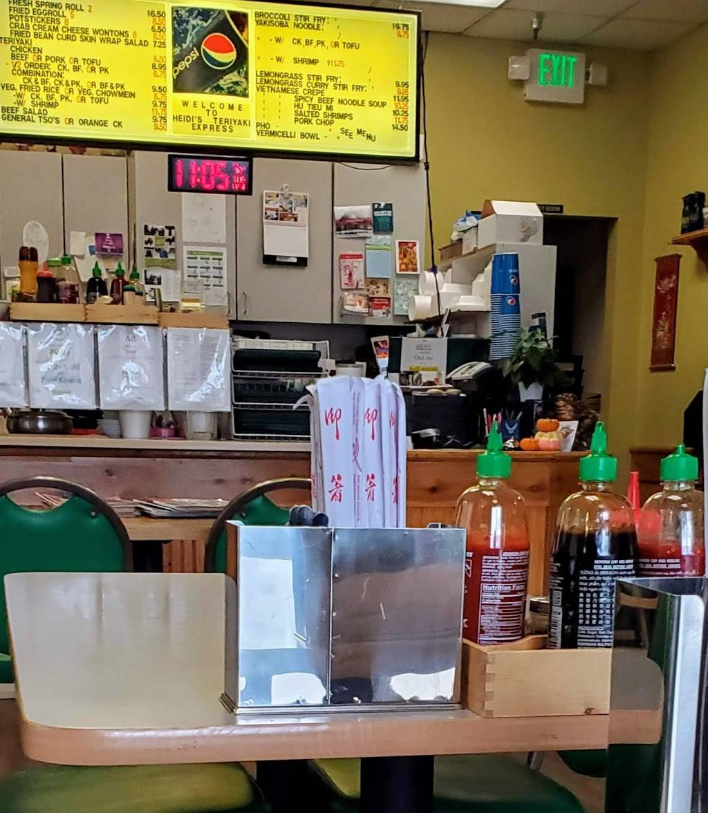 Heidis Teriyaki Express | restaurant | 3014 NW Bucklin Hill Rd, Silverdale, WA 98383, USA | 3606620060 OR +1 360-662-0060