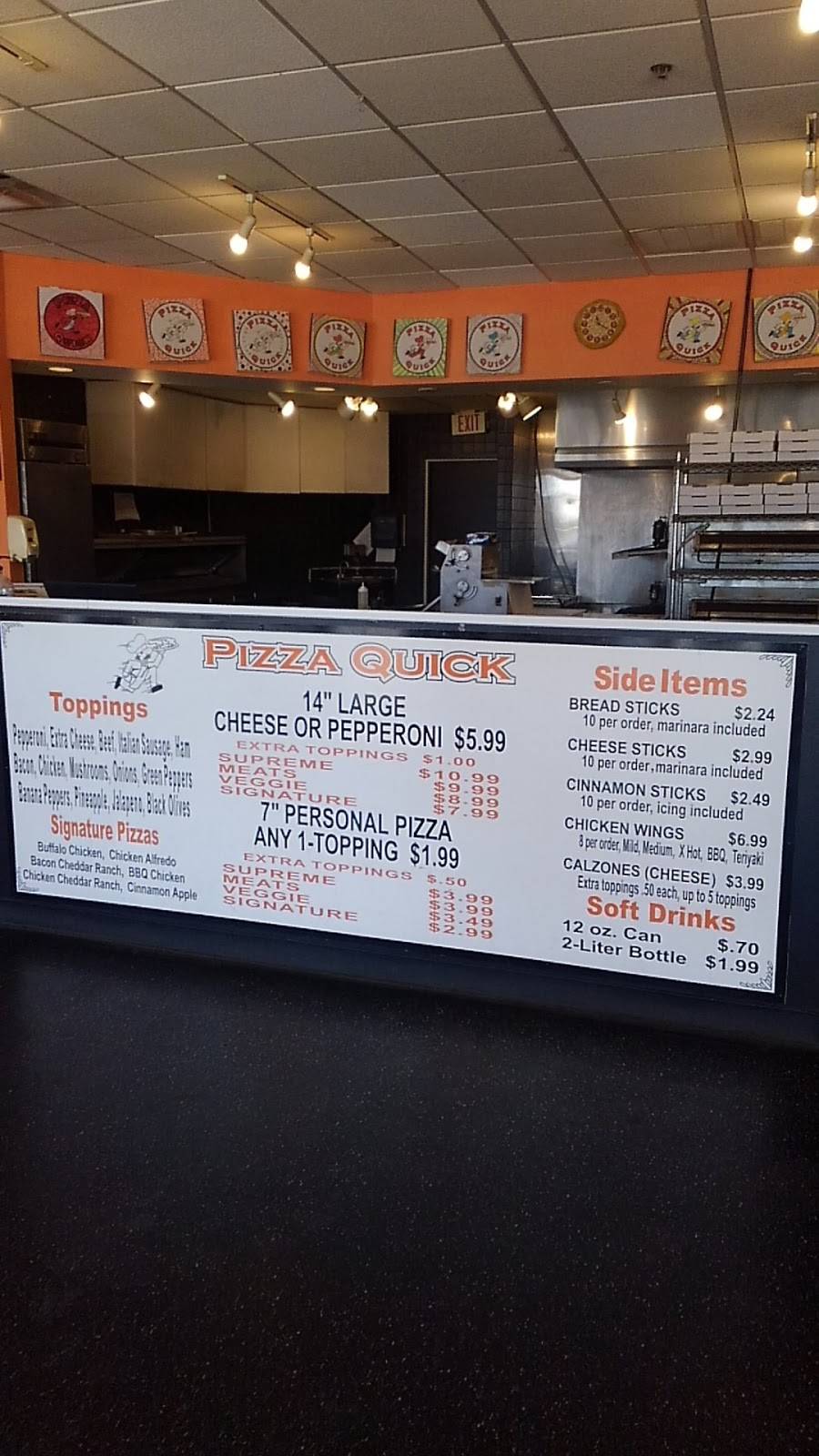 Pizza Quick | restaurant | 3262 Inner Perimeter Rd # A, Valdosta, GA 31602, USA | 2296711188 OR +1 229-671-1188