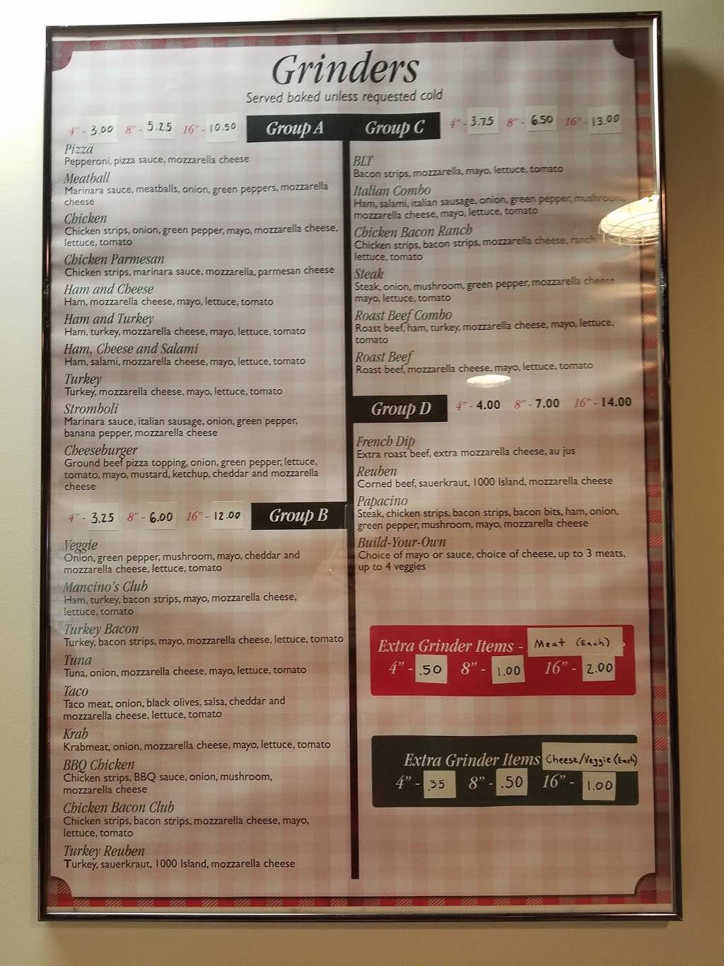 Mancinos Pizza & Grinders | restaurant | 218 S Lafayette St, Greenville, MI 48838, USA | 6167546666 OR +1 616-754-6666