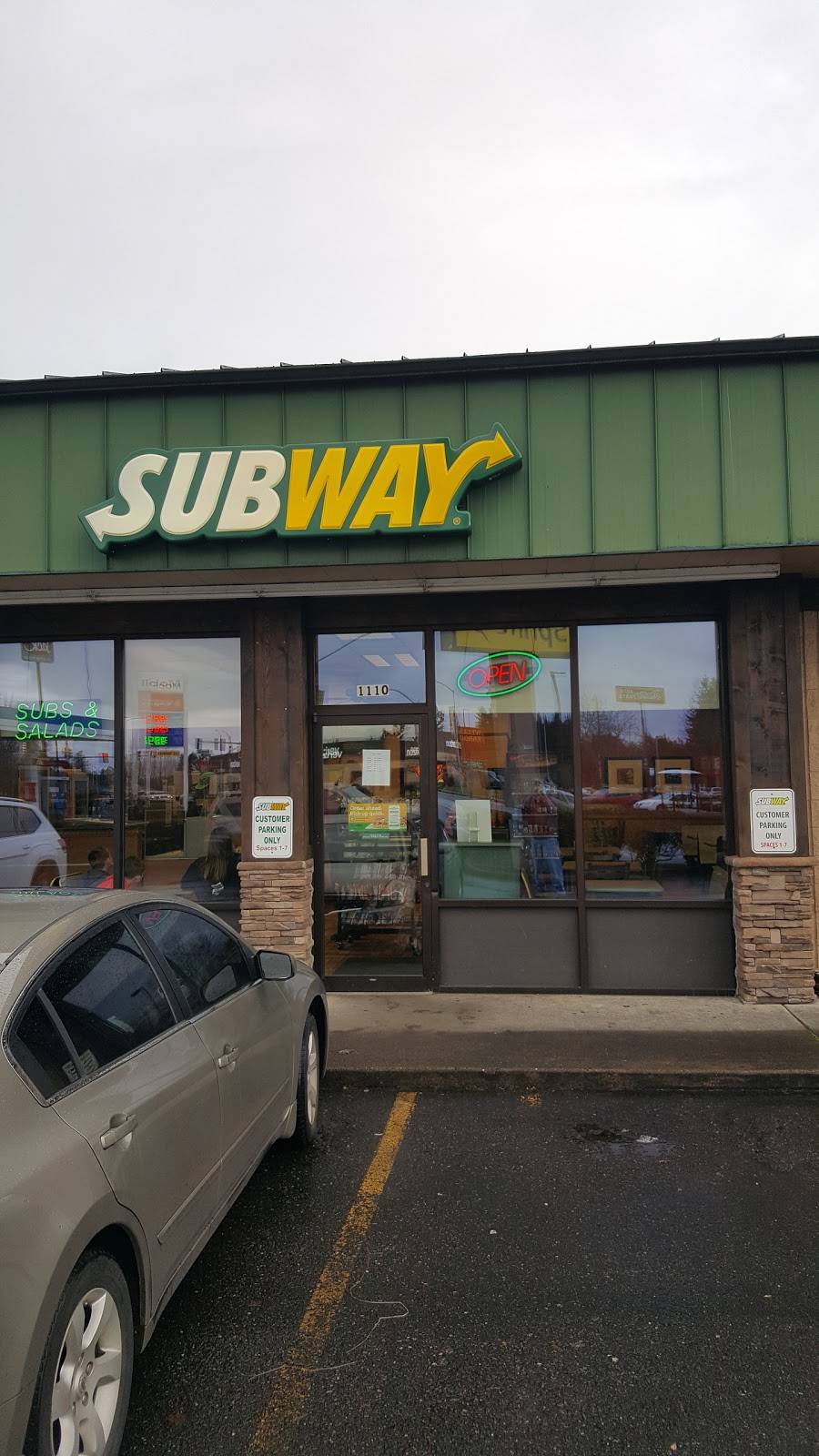 Subway | meal takeaway | 1110 View Ave, Centralia, WA 98531, USA | 3607361883 OR +1 360-736-1883