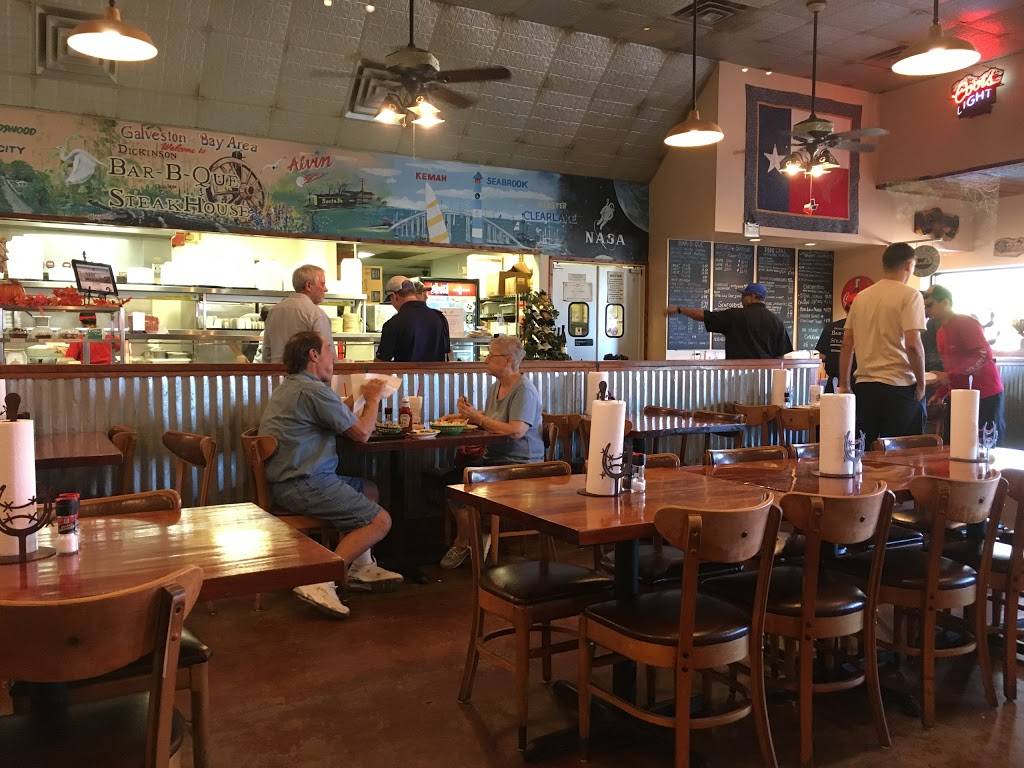 Dickinson Barbecue & Steakhouse | restaurant | 2111 FM 517 Rd E, Dickinson, TX 77539, USA | 2815342500 OR +1 281-534-2500