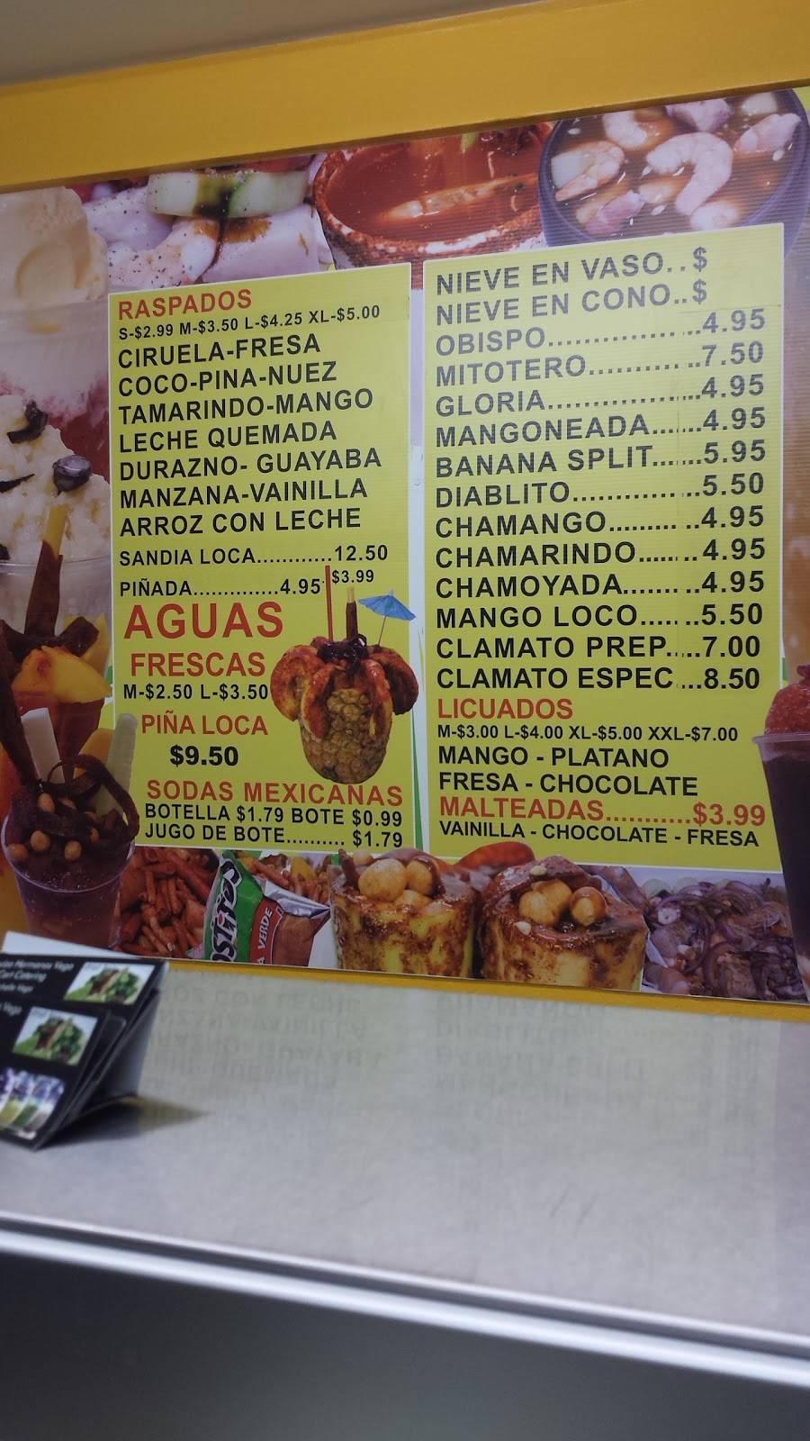 Raspados La Pina Loca | restaurant | 4535 W Indian School Rd, Phoenix, AZ 85031, USA | 6027145108 OR +1 602-714-5108