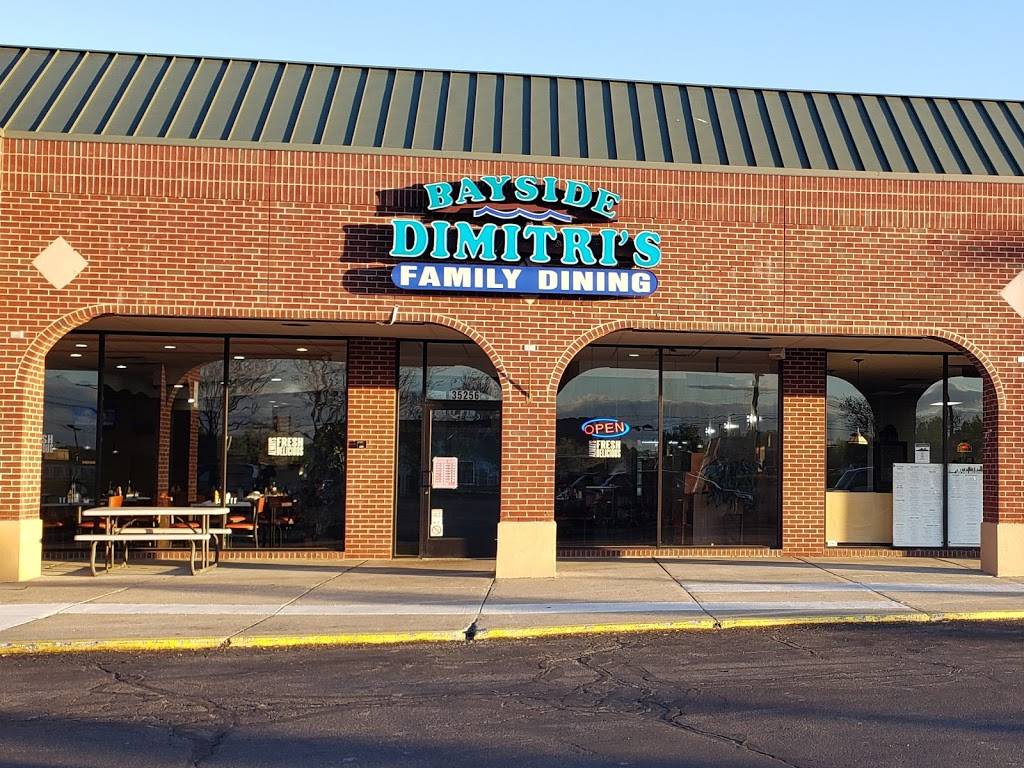Bayside Dimitris Family Dining | restaurant | 35256 23 Mile Rd, New Baltimore, MI 48047, USA | 5866843428 OR +1 586-684-3428