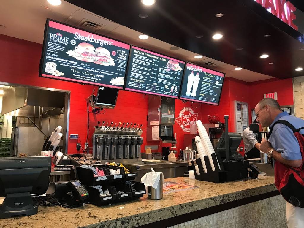 Steak n Shake | restaurant | 9800 Airport Blvd, San Antonio, TX 78216, USA | 2108328037 OR +1 210-832-8037