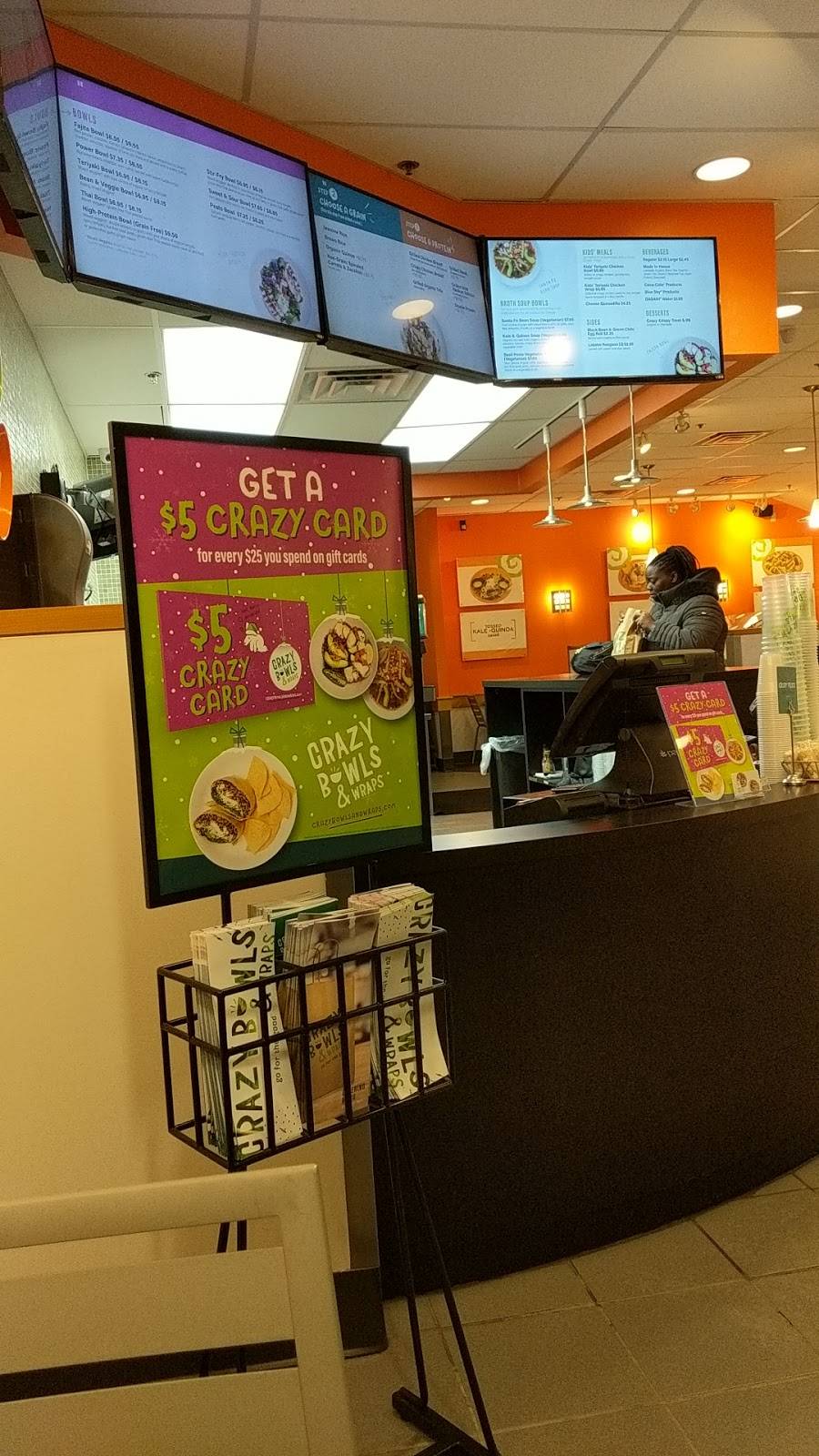 Crazy Bowls and Wraps | restaurant | 12704 Olive Blvd, St. Louis, MO 63141, USA | 3147869727 OR +1 314-786-9727