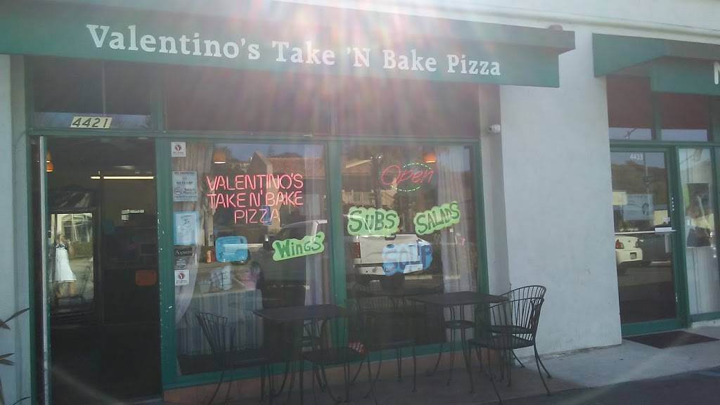 Valentinos Take n Bake Pizza | meal takeaway | 4421 Hollister Ave, Santa Barbara, CA 93110, USA | 8059677338 OR +1 805-967-7338