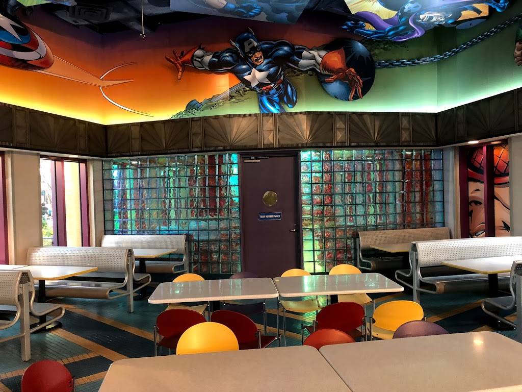 Captain America Diner | restaurant | 6000 Universal Blvd, Orlando, FL 32819, USA | 4073638000 OR +1 407-363-8000