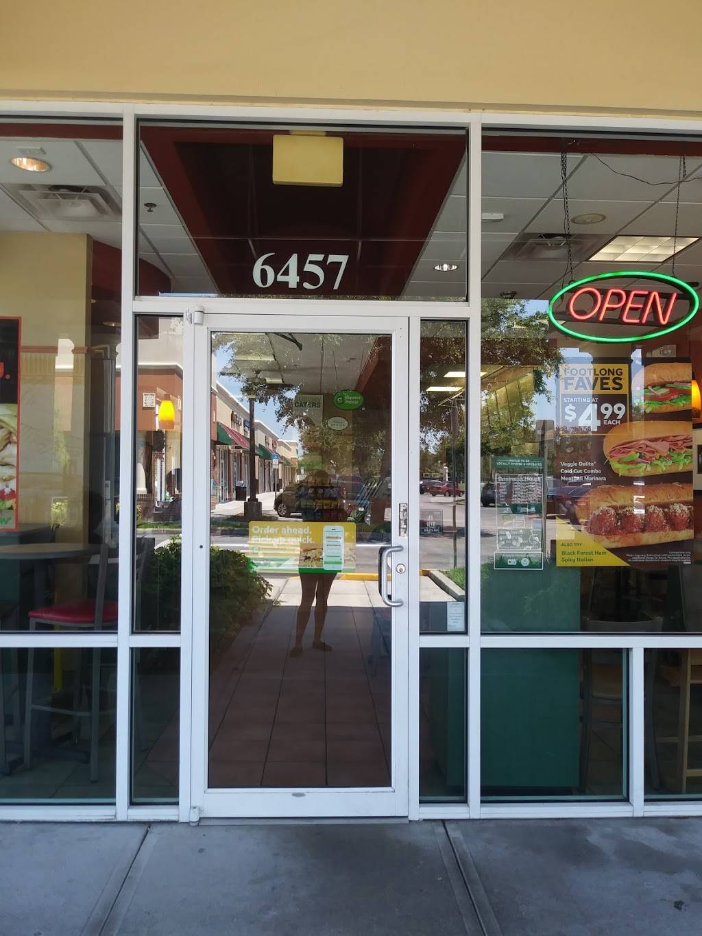 Subway | restaurant | 6457 S Chickasaw Trail, Orlando, FL 32829, USA | 4072432610 OR +1 407-243-2610
