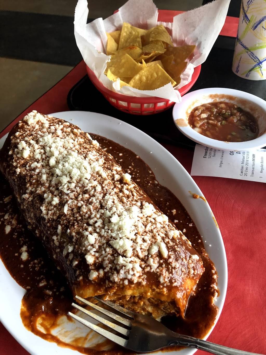 Freedom Burrito | restaurant | 5239 Stevens Creek Blvd, Santa Clara, CA 95051, USA | 4082448226 OR +1 408-244-8226