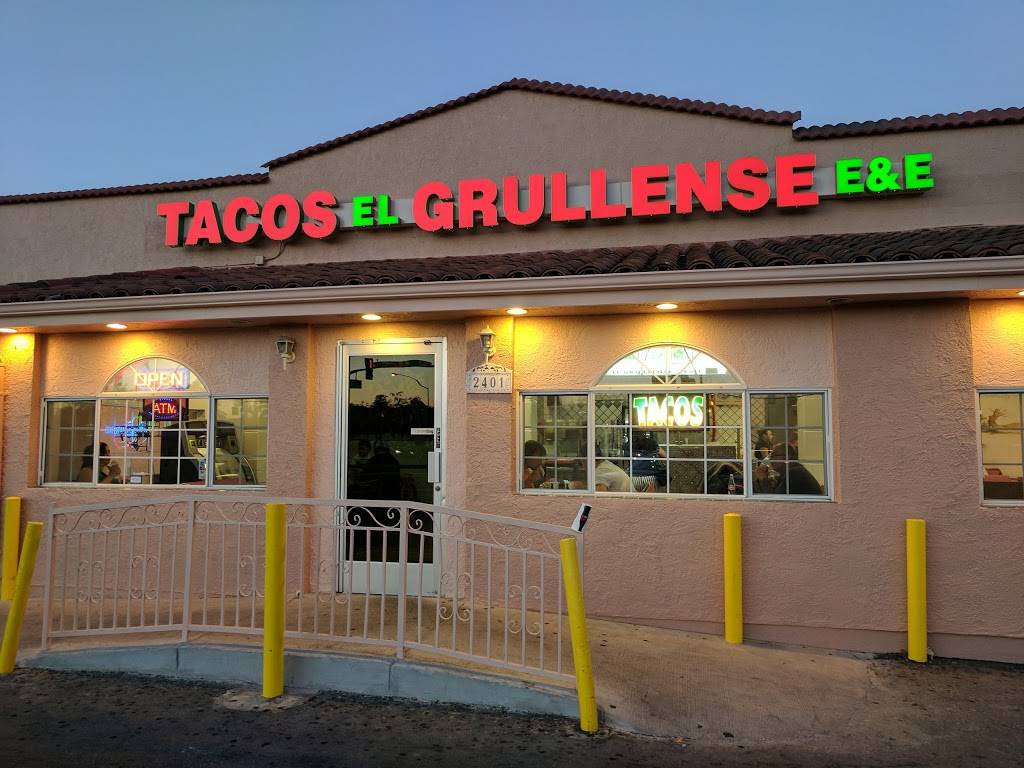 Tacos El Grullense E & E | restaurant | 2401 Middlefield Rd, Redwood City, CA 94063, USA | 6503699013 OR +1 650-369-9013