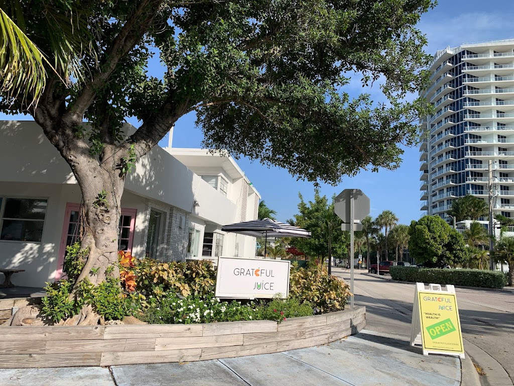 Grateful Juice Bar | restaurant | 619 Breakers Ave Suite 2, Fort Lauderdale, FL 33304, USA | 7864705652 OR +1 786-470-5652