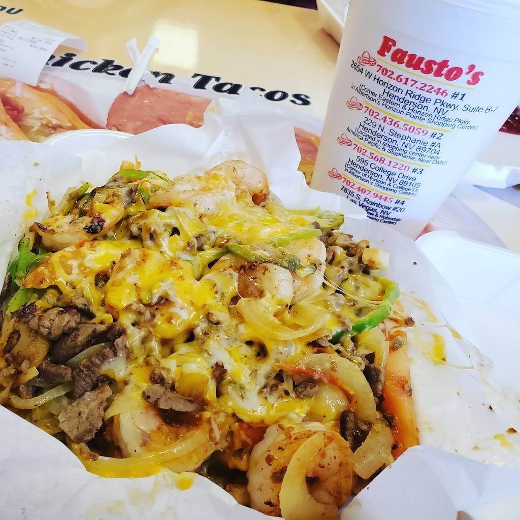 Faustos Mexican Grill | restaurant | 7835 S Rainbow Blvd #20, Las Vegas, NV 89139, USA | 7024079445 OR +1 702-407-9445