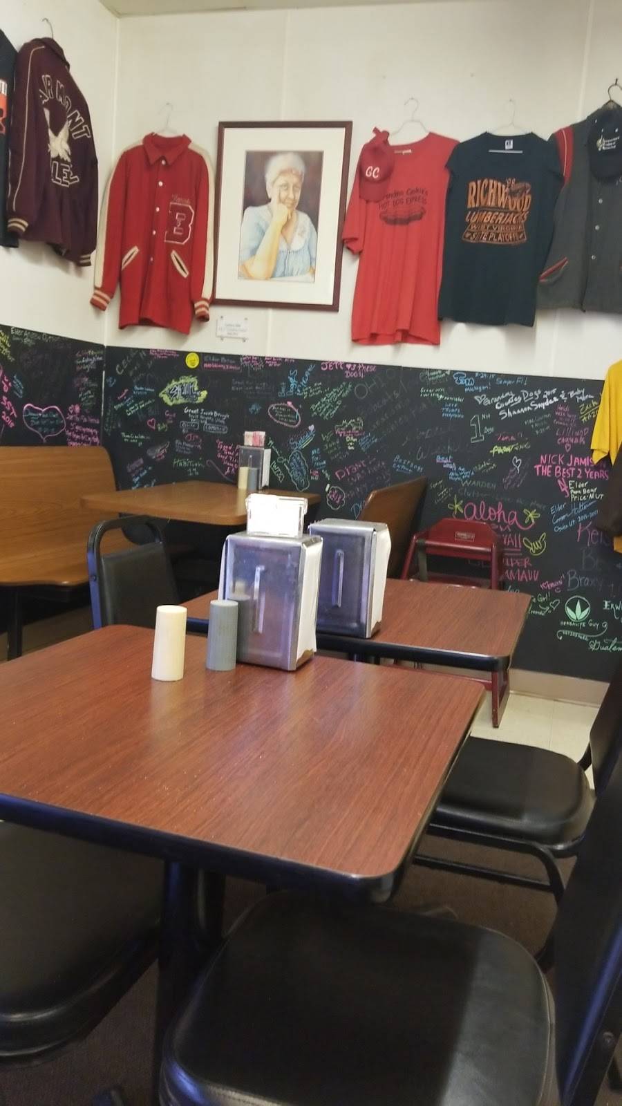 Grandma Cookies Hot Dog Express | restaurant | 1201 D, S Chestnut St, Clarksburg, WV 26301, USA | 3046230064 OR +1 304-623-0064