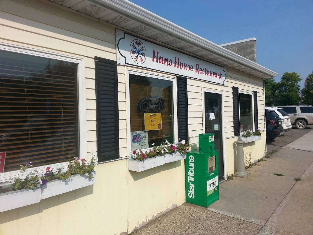 Hans House | restaurant | 116 Central Ave N, Elbow Lake, MN 56531, USA | 2186854193 OR +1 218-685-4193