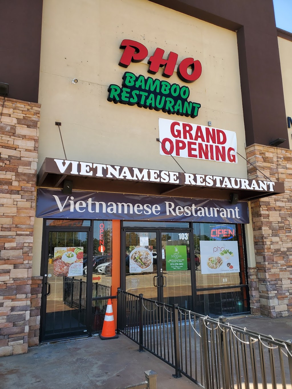 Pho Bamboo Restaurant | restaurant | 3265 Broadway Blvd Suite 103, Garland, TX 75043, USA | 9722780612 OR +1 972-278-0612