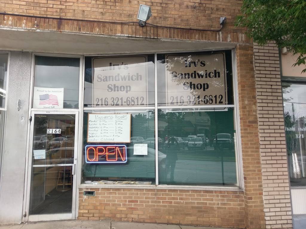 Irvs Sandwich Shop | restaurant | 2164 S Taylor Rd, Cleveland Heights, OH 44118, USA | 2163216812 OR +1 216-321-6812