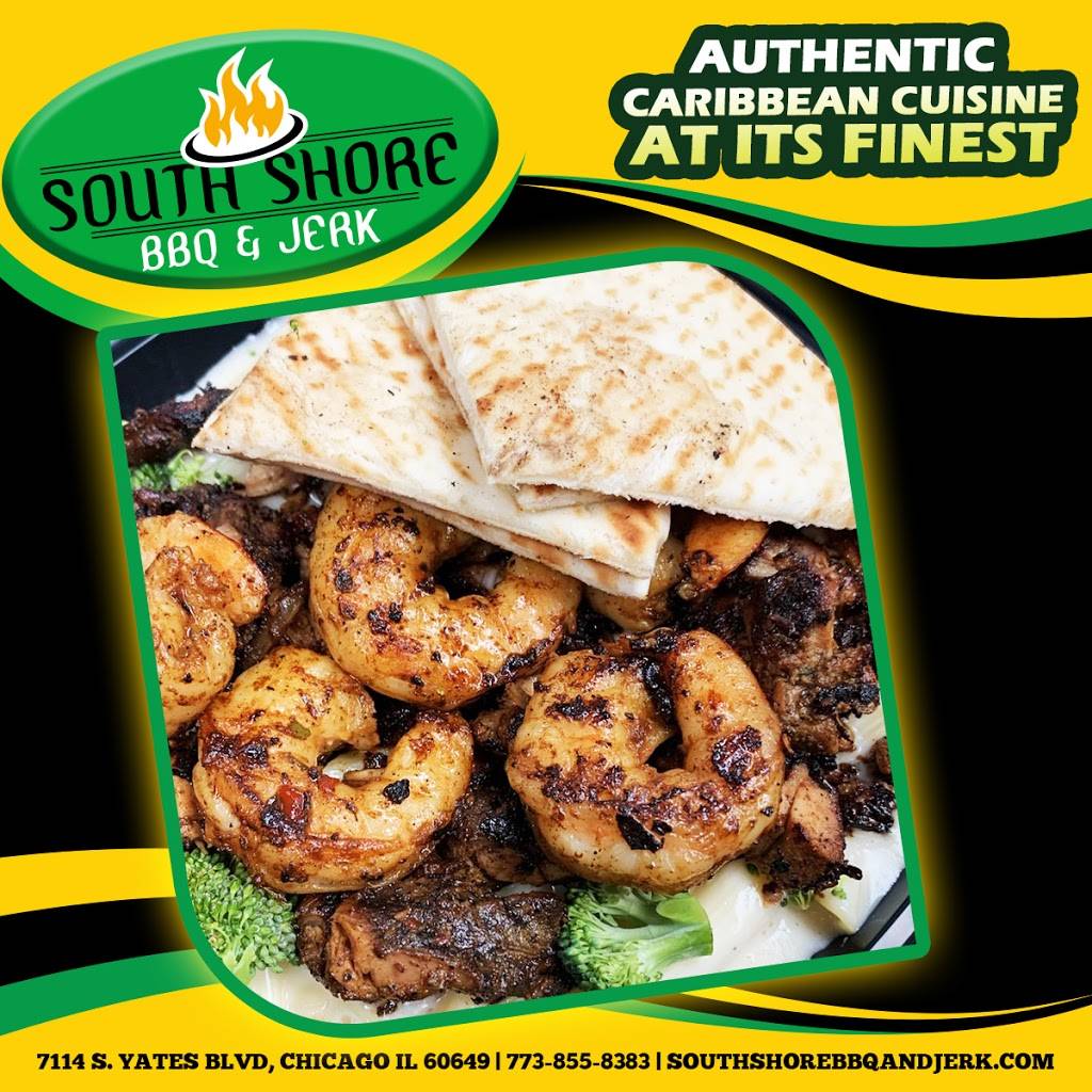 Southshore BBQ & Jerk | restaurant | 7114 S Yates Blvd, Chicago, IL 60649, USA | 7738558383 OR +1 773-855-8383