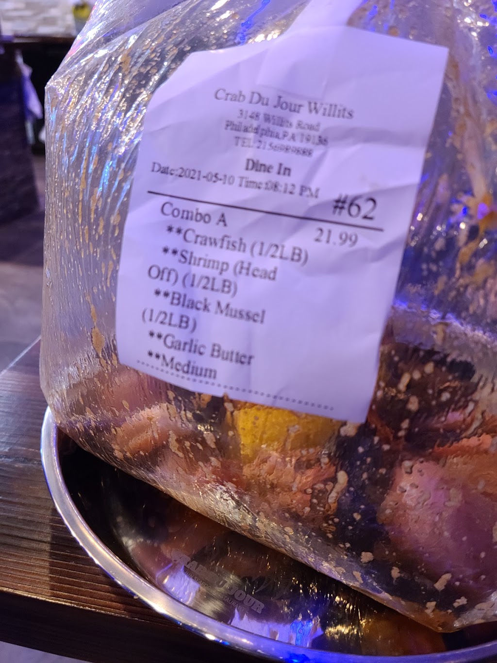 Crab Du Jour Cajun Seafood & Bar | restaurant | 3148 Willits Rd, Philadelphia, PA 19136, USA | 2156989888 OR +1 215-698-9888