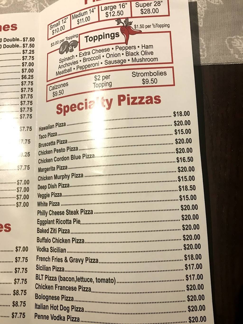 Big Nicks Pizzeria | restaurant | 72 Davis Ave, Kearny, NJ 07032, USA | 2019988185 OR +1 201-998-8185