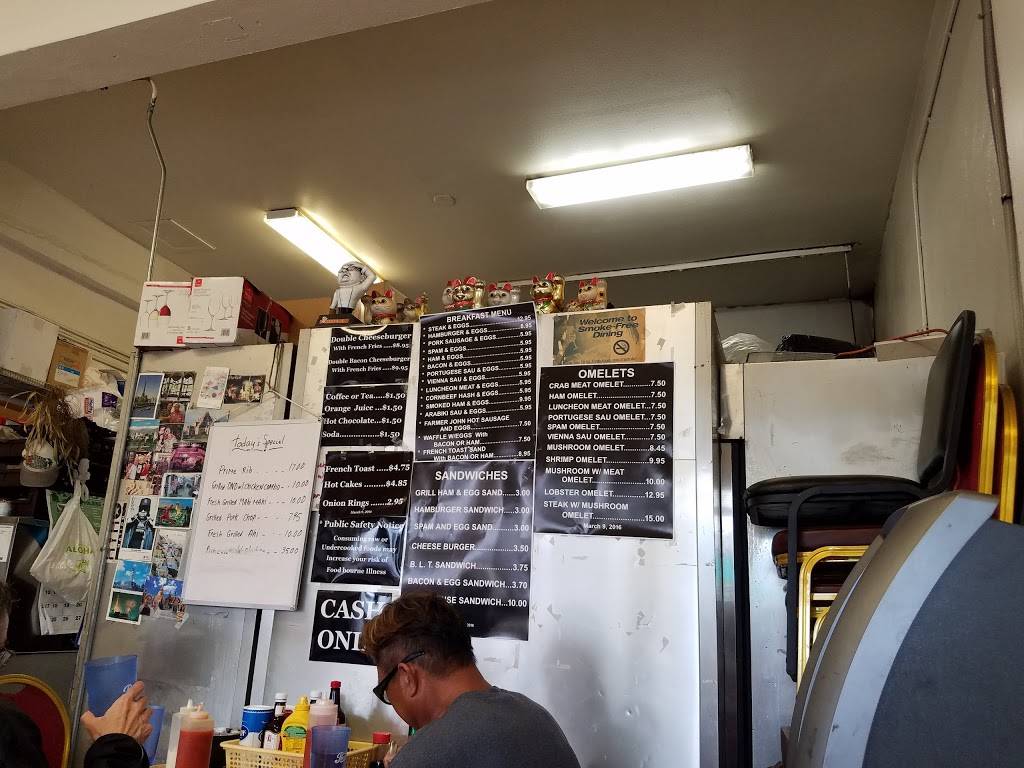 Rays Cafe | cafe | 2033 N King St, Honolulu, HI 96819, USA | 8088412771 OR +1 808-841-2771