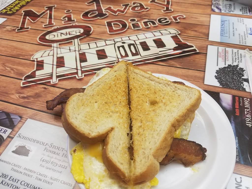 Midway Restaurant | restaurant | 350 W Franklin St, Kenton, OH 43326, USA | 4196739188 OR +1 419-673-9188