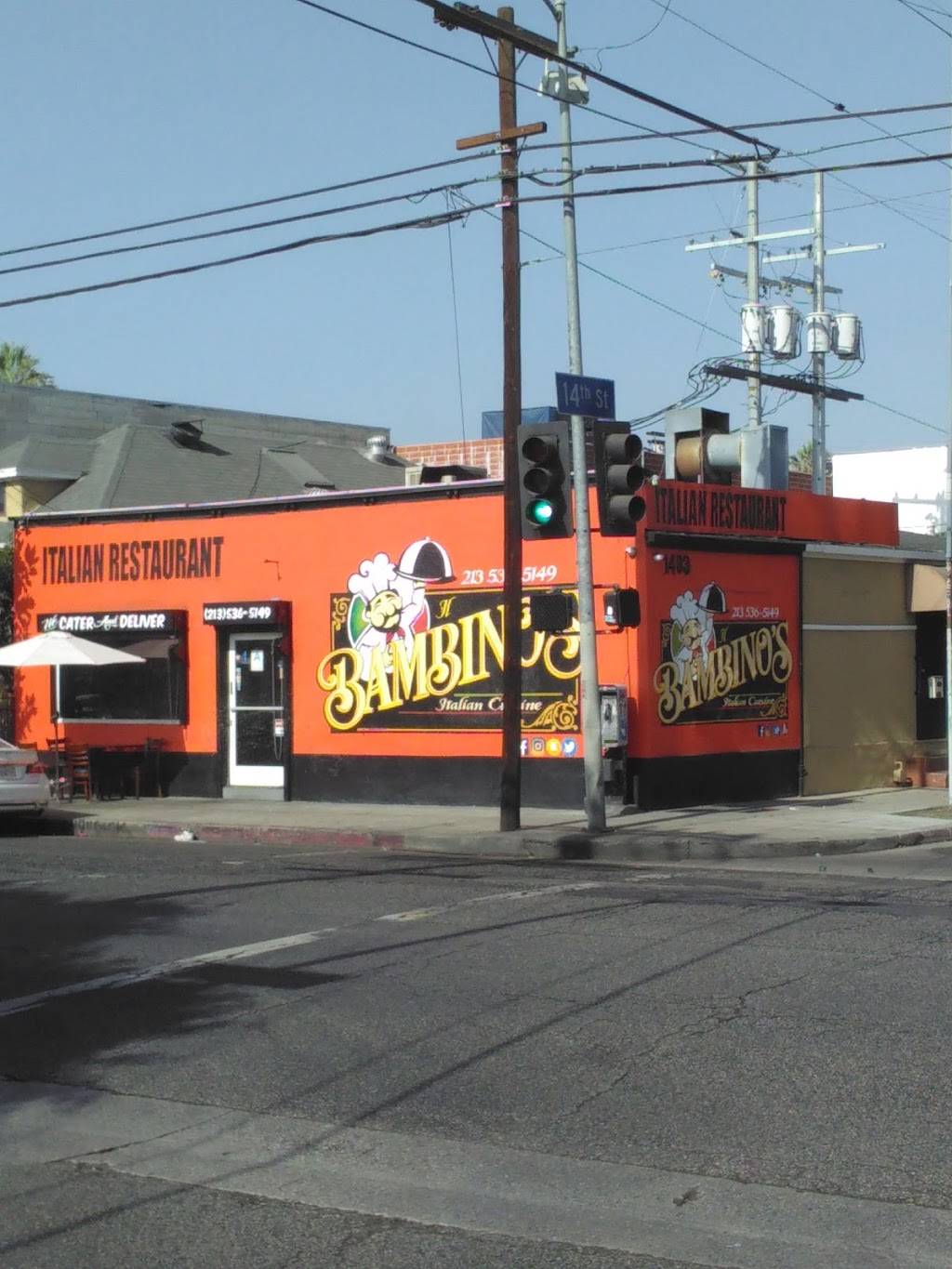 IL Bambino | restaurant | 1403 S Hooper Ave, Los Angeles, CA 90021, USA | 2135365149 OR +1 213-536-5149