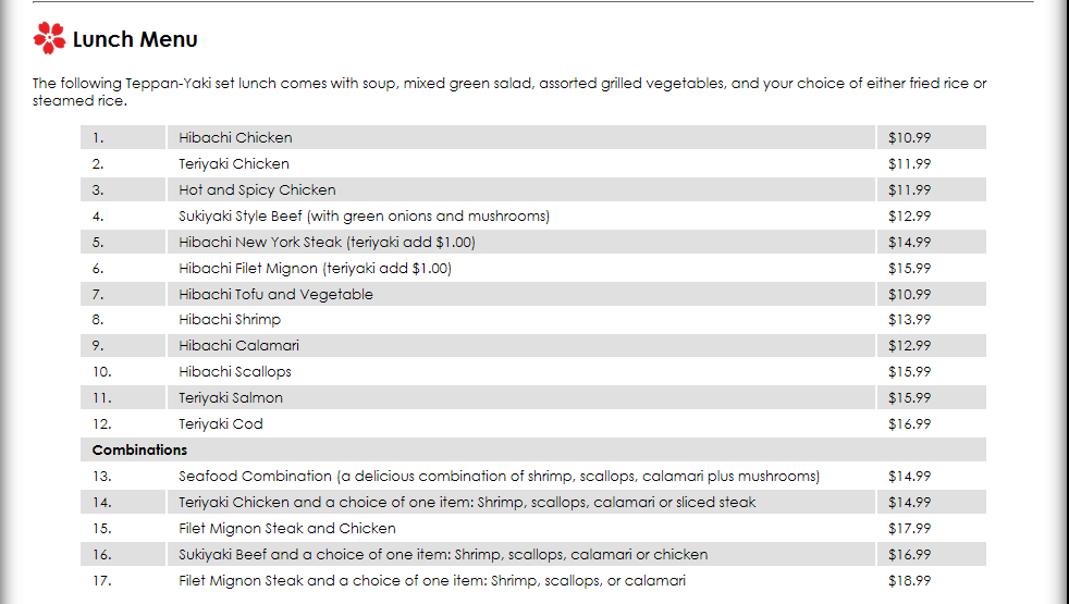 Sakura Chaya Tokyo Cusine Clovis | restaurant | 1200 Shaw Ave Suite 105, Clovis, CA 93612, USA | 5599004326 OR +1 559-900-4326