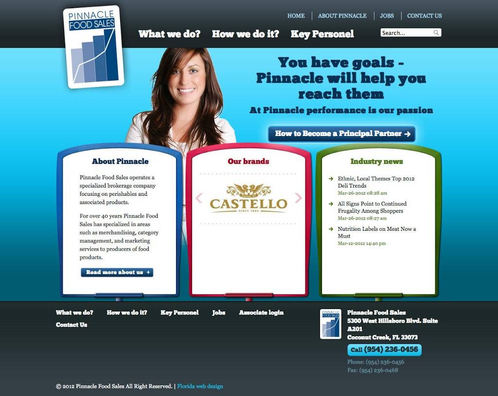 Pinnacle Food Sales | restaurant | 5300 W Hillsboro Blvd Suite A201, Coconut Creek, FL 33073, USA | 9542360456 OR +1 954-236-0456