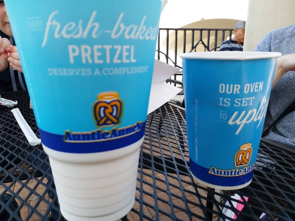 Auntie Annes Pretzels | cafe | 3939 N Interstate 35 Frontage Rd #900, San Marcos, TX 78666, USA | 5123921115 OR +1 512-392-1115
