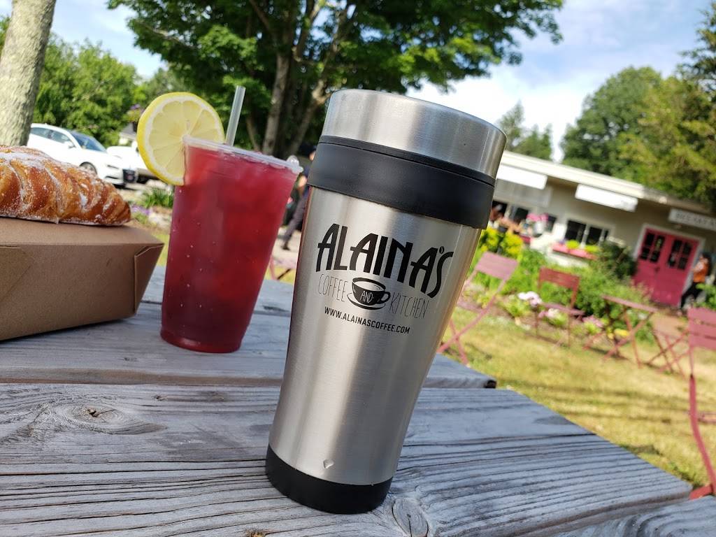 Alainas Coffee + Kitchen | cafe | 93 Kingstown Rd, Richmond, RI 02898, USA | 4013874200 OR +1 401-387-4200
