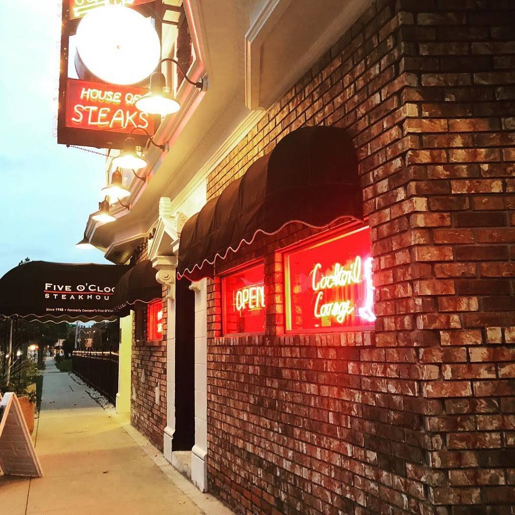 Five OClock Steakhouse | restaurant | 2416 W State St, Milwaukee, WI 53233, USA | 4143423553 OR +1 414-342-3553