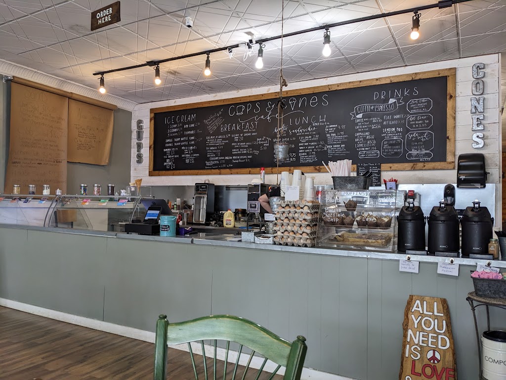 Cups & Cones Café | cafe | 915 Main St, Andrews, NC 28901, USA | 8285160021 OR +1 828-516-0021