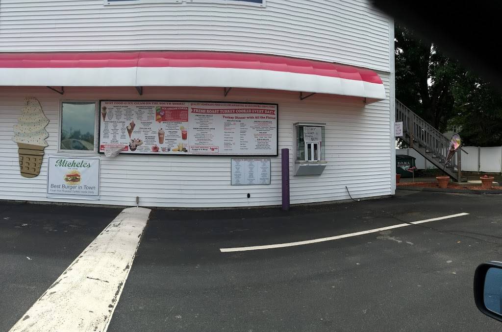 Micheles Ice Cream & Sandwich | meal takeaway | 330 Bridge St, Weymouth, MA 02191, USA | 7813312988 OR +1 781-331-2988