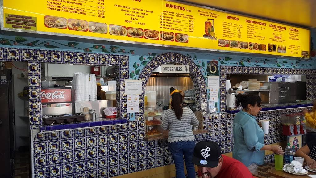 Sergios Taco | restaurant | 308 S Vail Ave, Montebello, CA 90640, USA | 3238889159 OR +1 323-888-9159